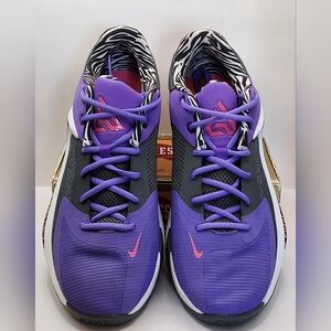 Nike Men's Zoom Freak 4 "Action Grape Pinksicle" basketball shoe Sizes 11.5 & 12